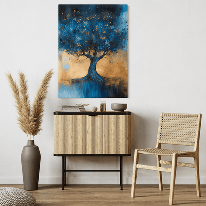 Celestial Tree of Life – Limited Wall Art - Aestheticanvas