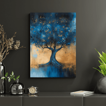 Celestial Tree of Life – Limited Wall Art - Aestheticanvas