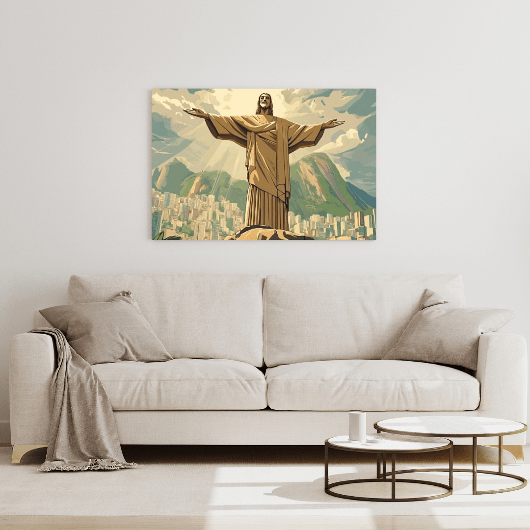 Christ the Redeemer Rio de Janeiro - Cityscape Wall Art - Aestheticanvas