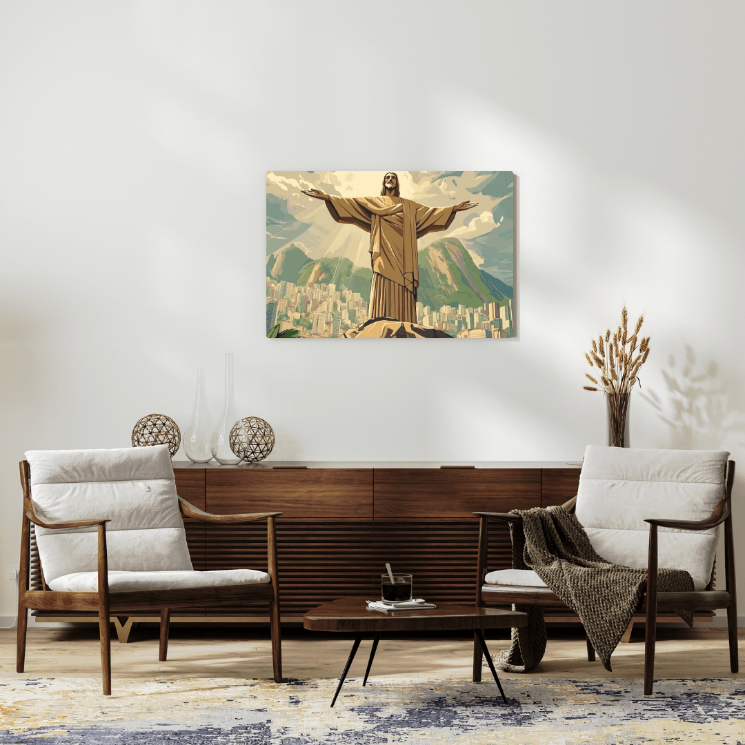 Christ the Redeemer Rio de Janeiro - Cityscape Wall Art - Aestheticanvas