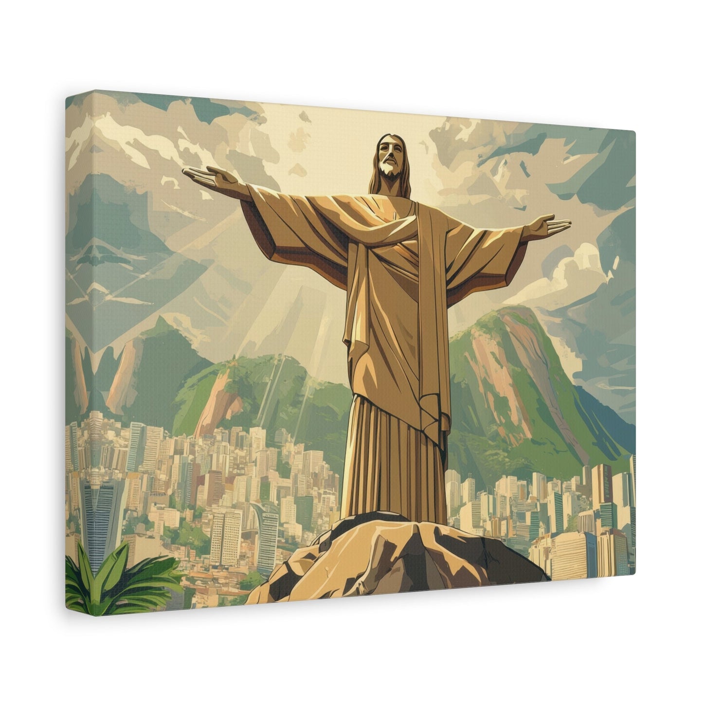 Christ the Redeemer Rio de Janeiro - Cityscape Wall Art - Aestheticanvas