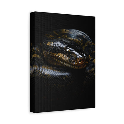 Coiled Majesty - Wildlife Wall Art - Aestheticanvas