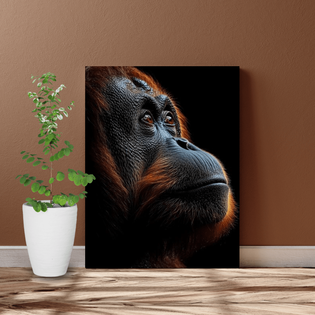 Contemplative Spirit - Wildlife Wall Art - Aestheticanvas