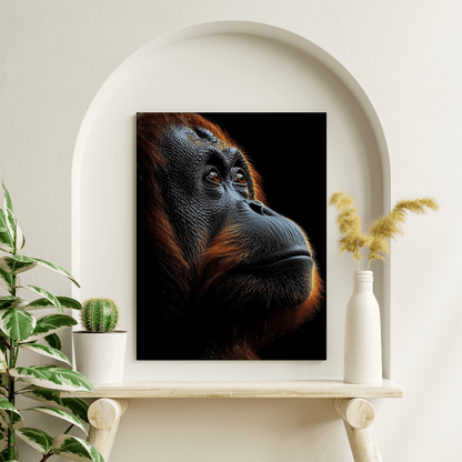 Contemplative Spirit - Wildlife Wall Art - Aestheticanvas