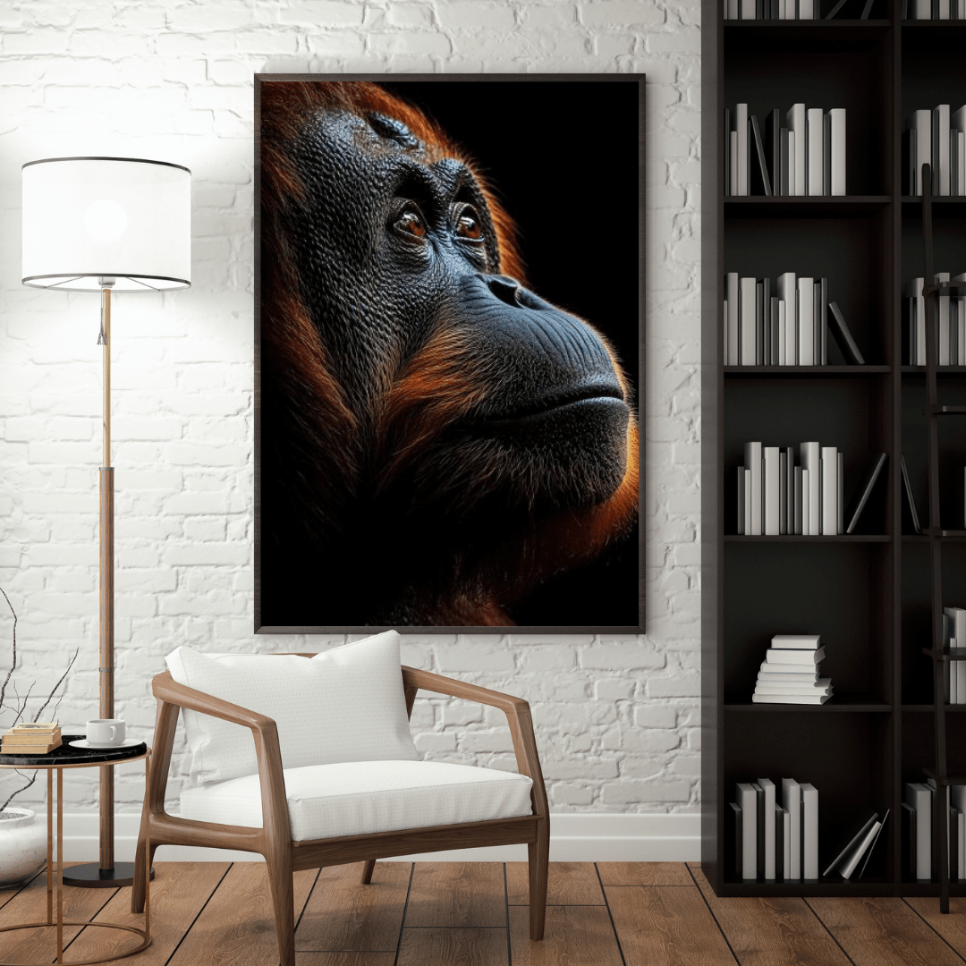 Contemplative Spirit - Wildlife Wall Art - Aestheticanvas