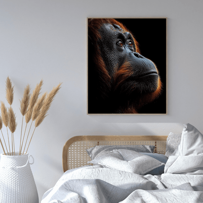 Contemplative Spirit - Wildlife Wall Art - Aestheticanvas