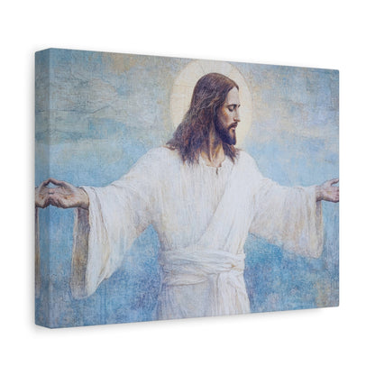 Divine Serenity of Christ - Religious Wall Art - Aestheticanvas