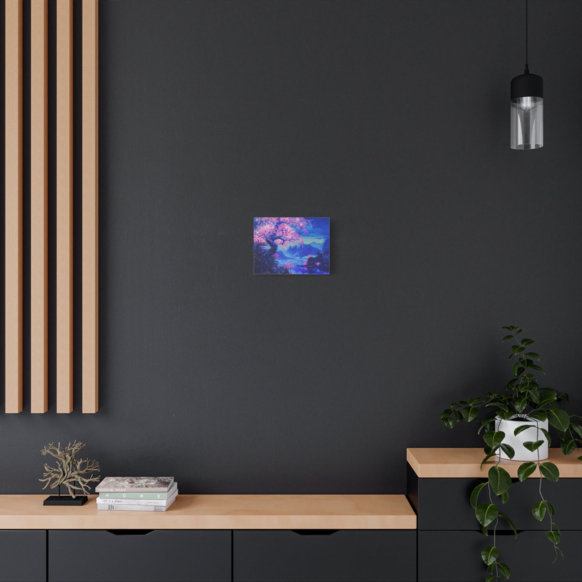 Dreamlike Pink Blossom - Limited Wall Art - Aestheticanvas