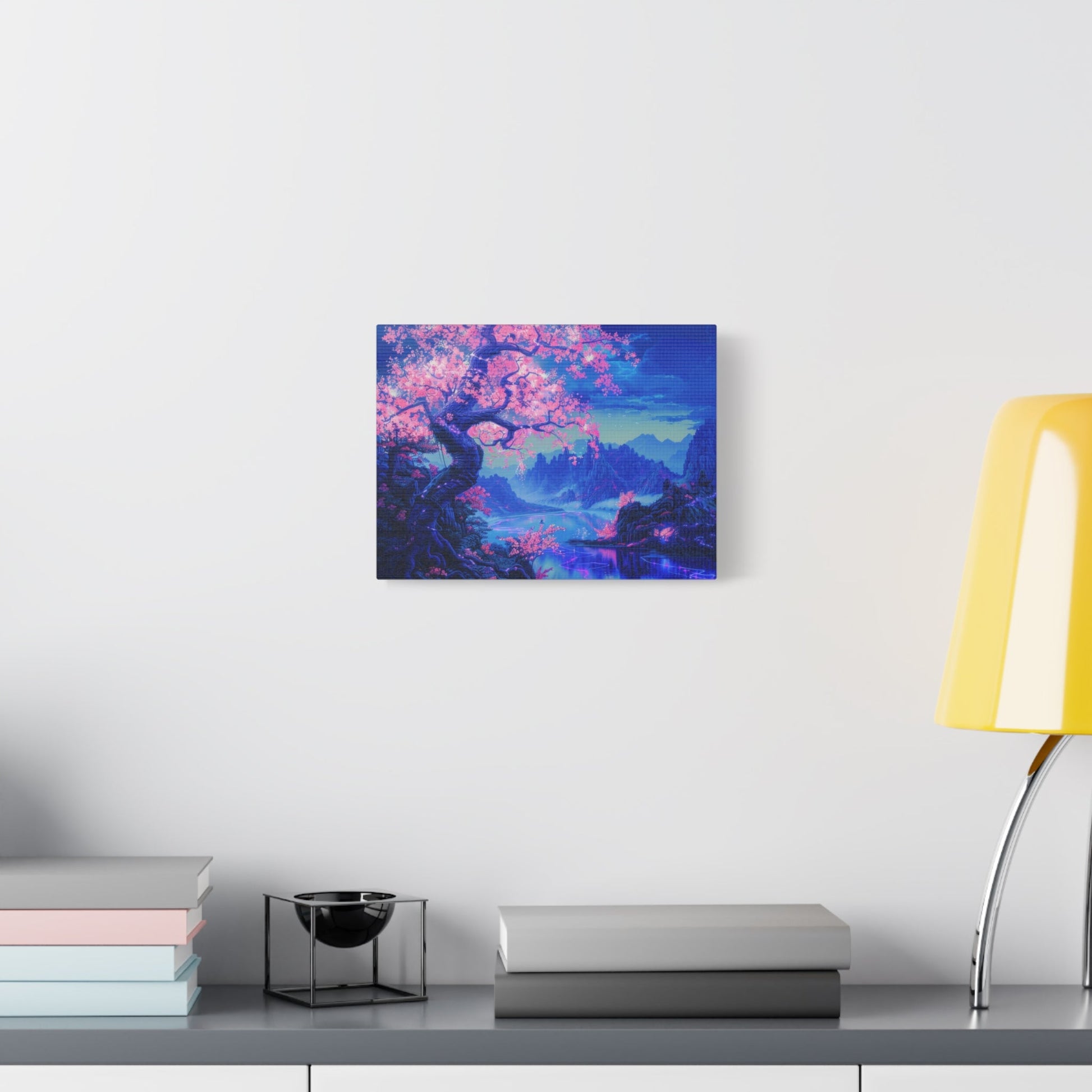 Dreamlike Pink Blossom - Limited Wall Art - Aestheticanvas