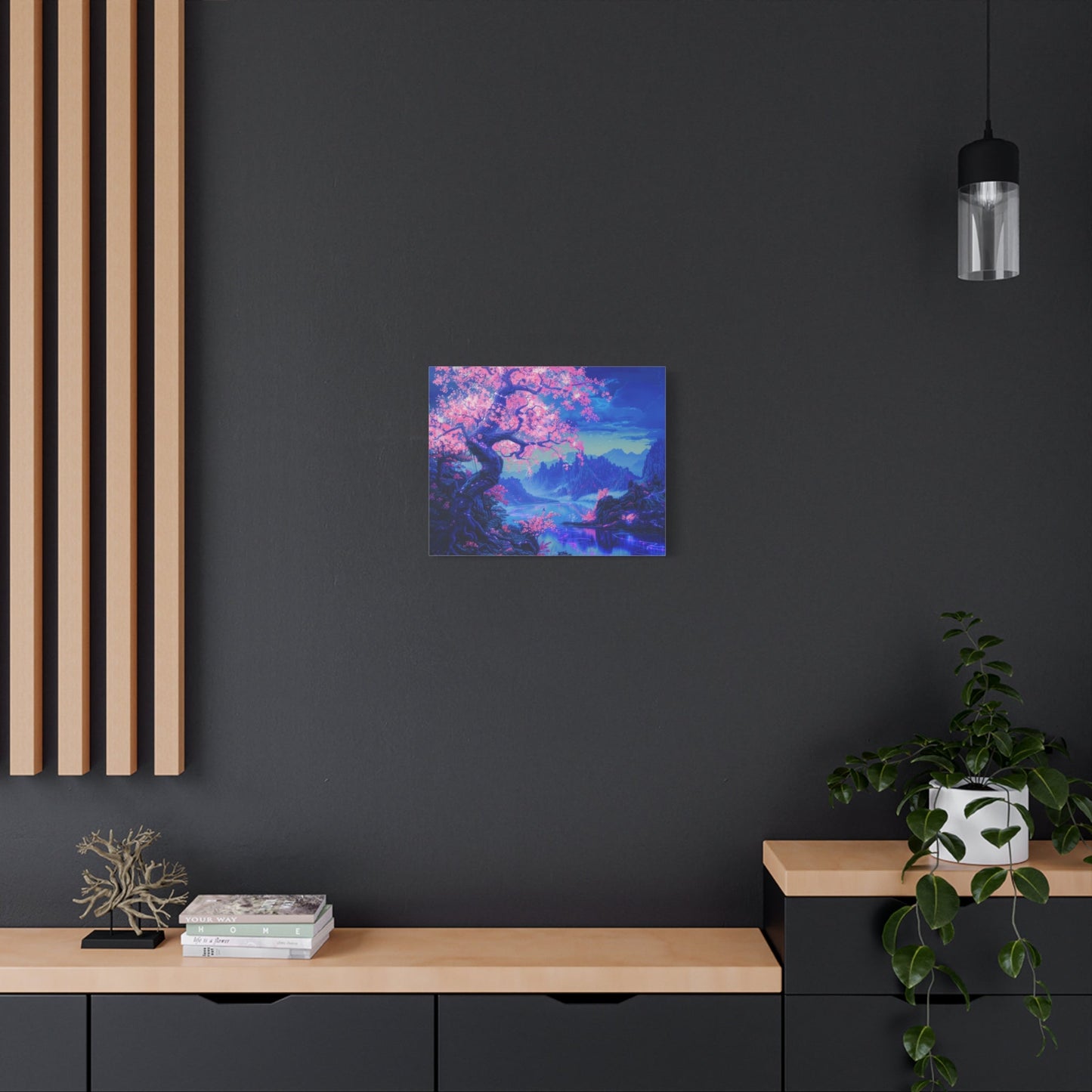 Dreamlike Pink Blossom - Limited Wall Art - Aestheticanvas