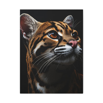 Elegant Ocelot - Wildlife Wall Art - Aestheticanvas