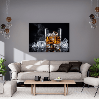 Elegant Whiskey Delight - Spirit Wall Art - Aestheticanvas