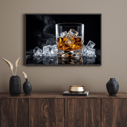 Elegant Whiskey Delight - Spirit Wall Art - Aestheticanvas