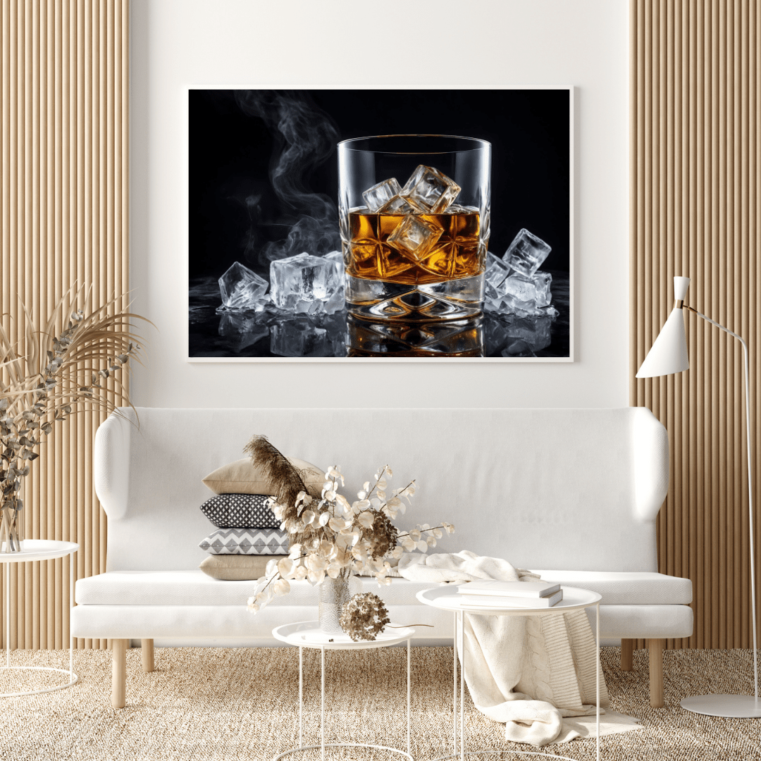 Elegant Whiskey Delight - Spirit Wall Art - Aestheticanvas