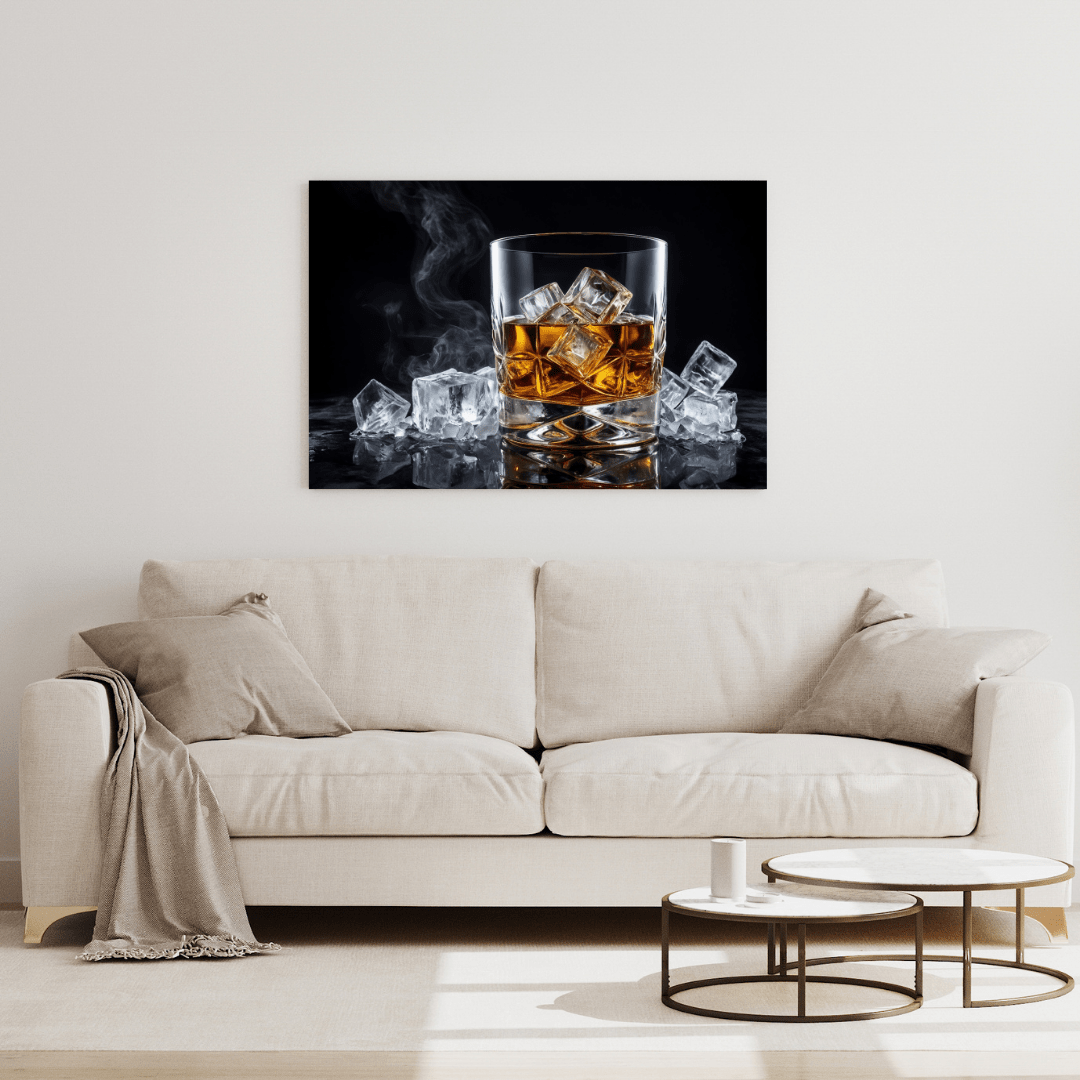 Elegant Whiskey Delight - Spirit Wall Art - Aestheticanvas