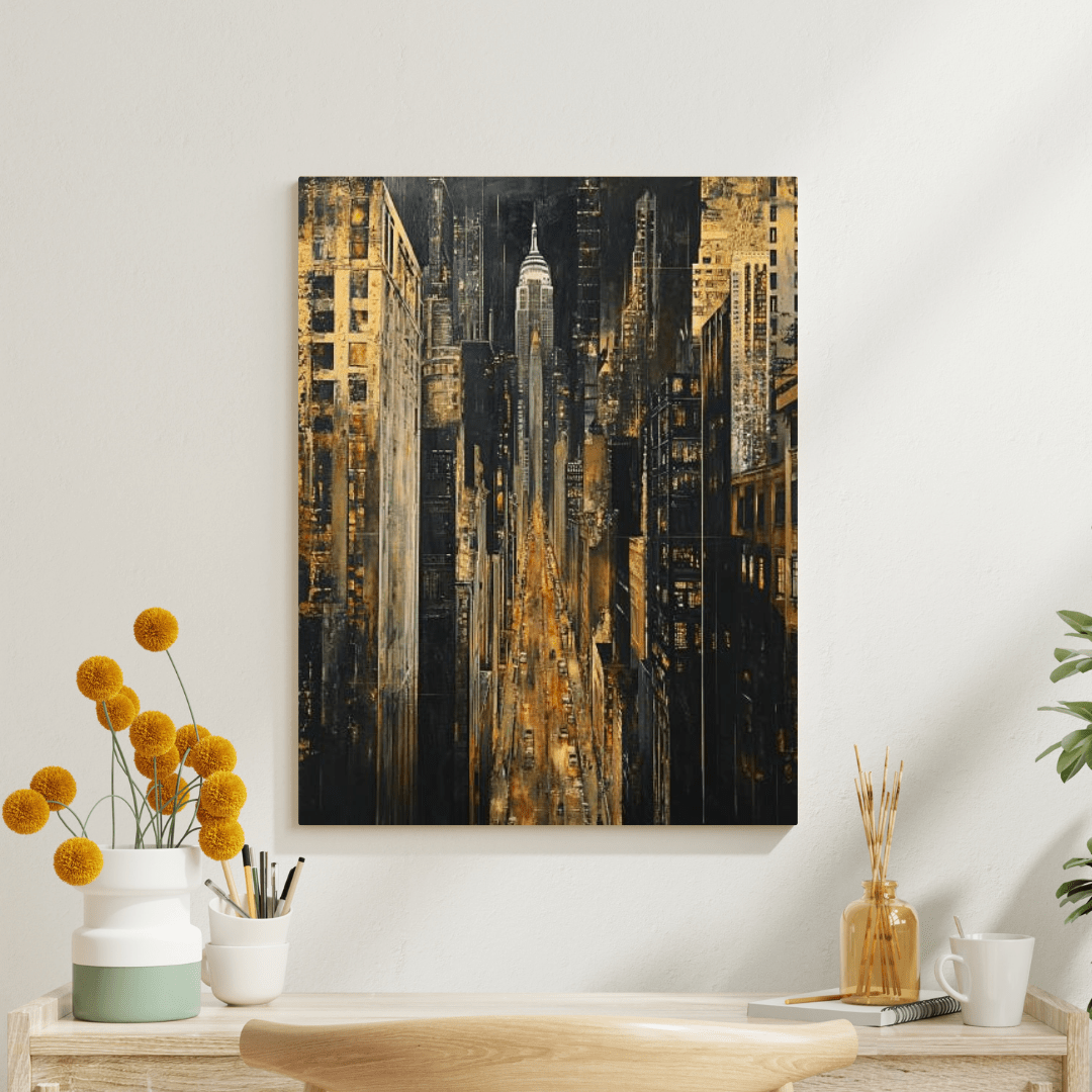 Empire State Nights - New York City Wall Art - Aestheticanvas