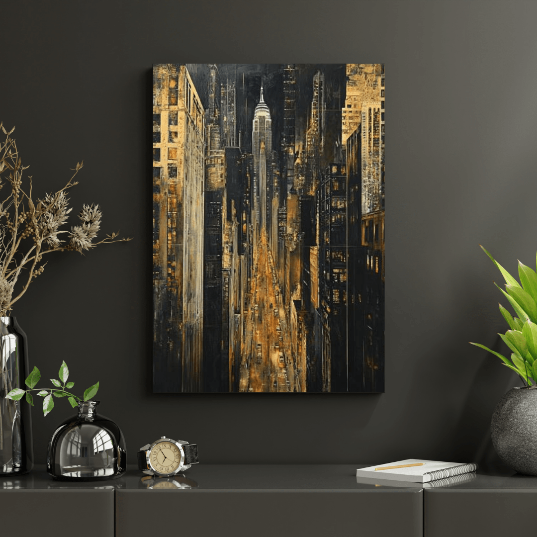 Empire State Nights - New York City Wall Art - Aestheticanvas