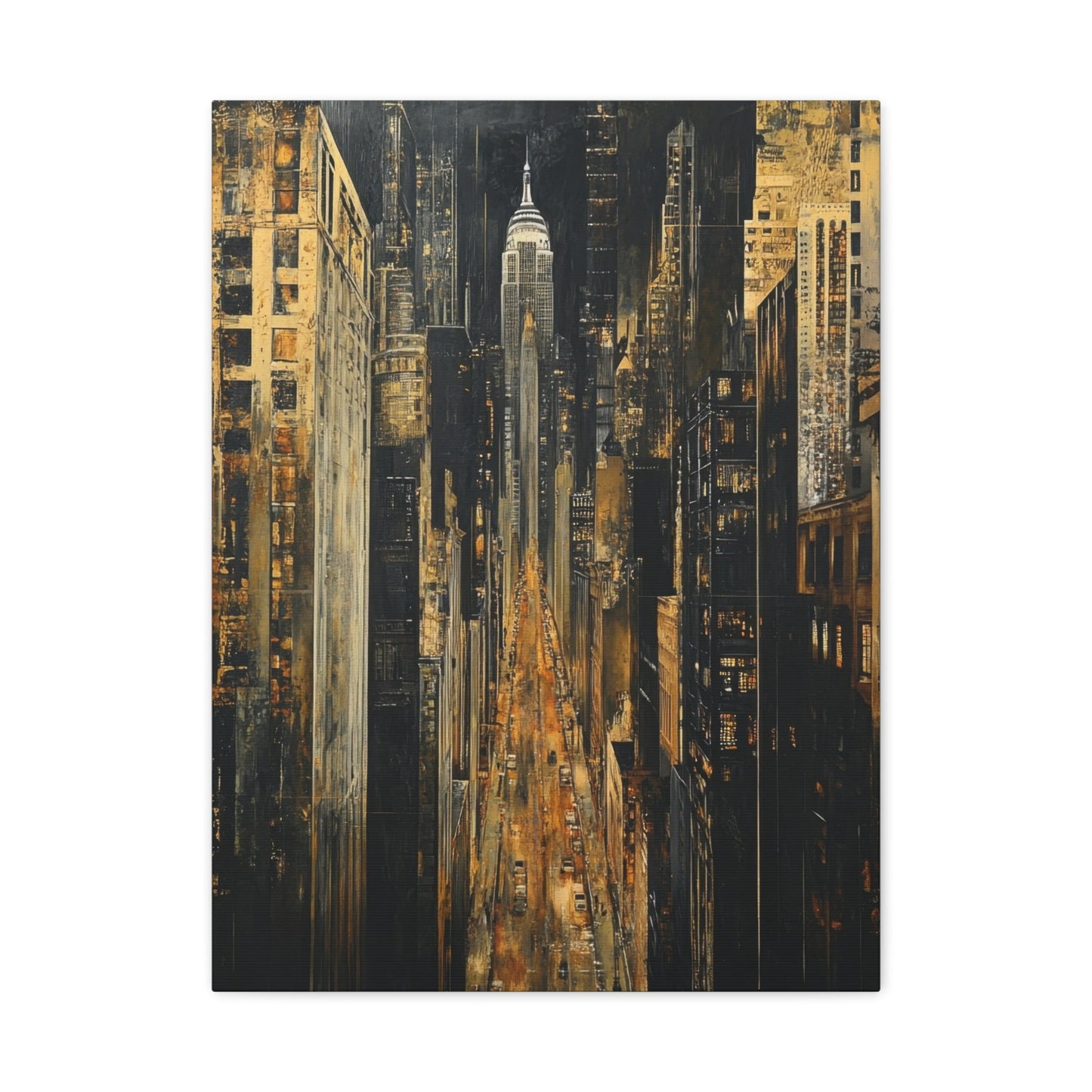 Empire State Nights - New York City Wall Art - Aestheticanvas