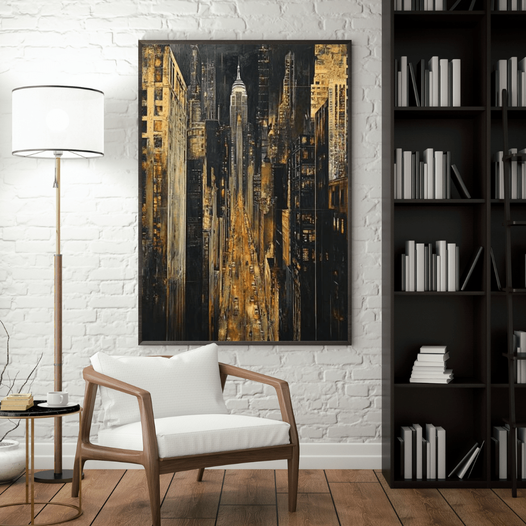 Empire State Nights - New York City Wall Art - Aestheticanvas