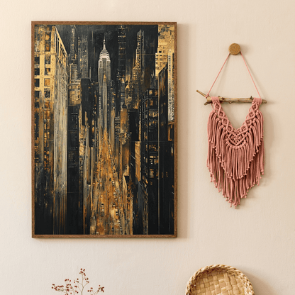 Empire State Nights - New York City Wall Art - Aestheticanvas