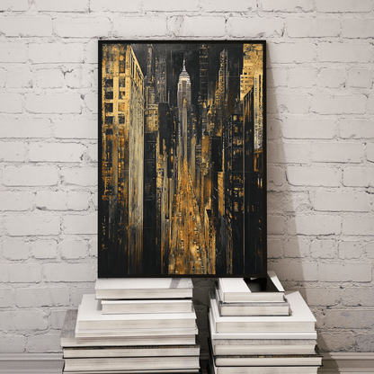 Empire State Nights - New York City Wall Art - Aestheticanvas