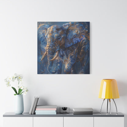 Enchanted Elephant Elegance - Animal Wall Art - Aestheticanvas