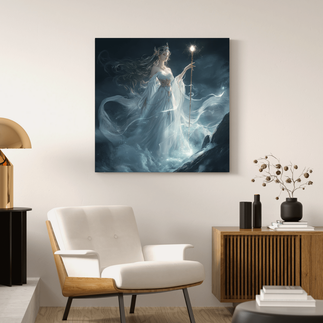 Enchantress of the Mist - Fantasy Wall Art - Aestheticanvas