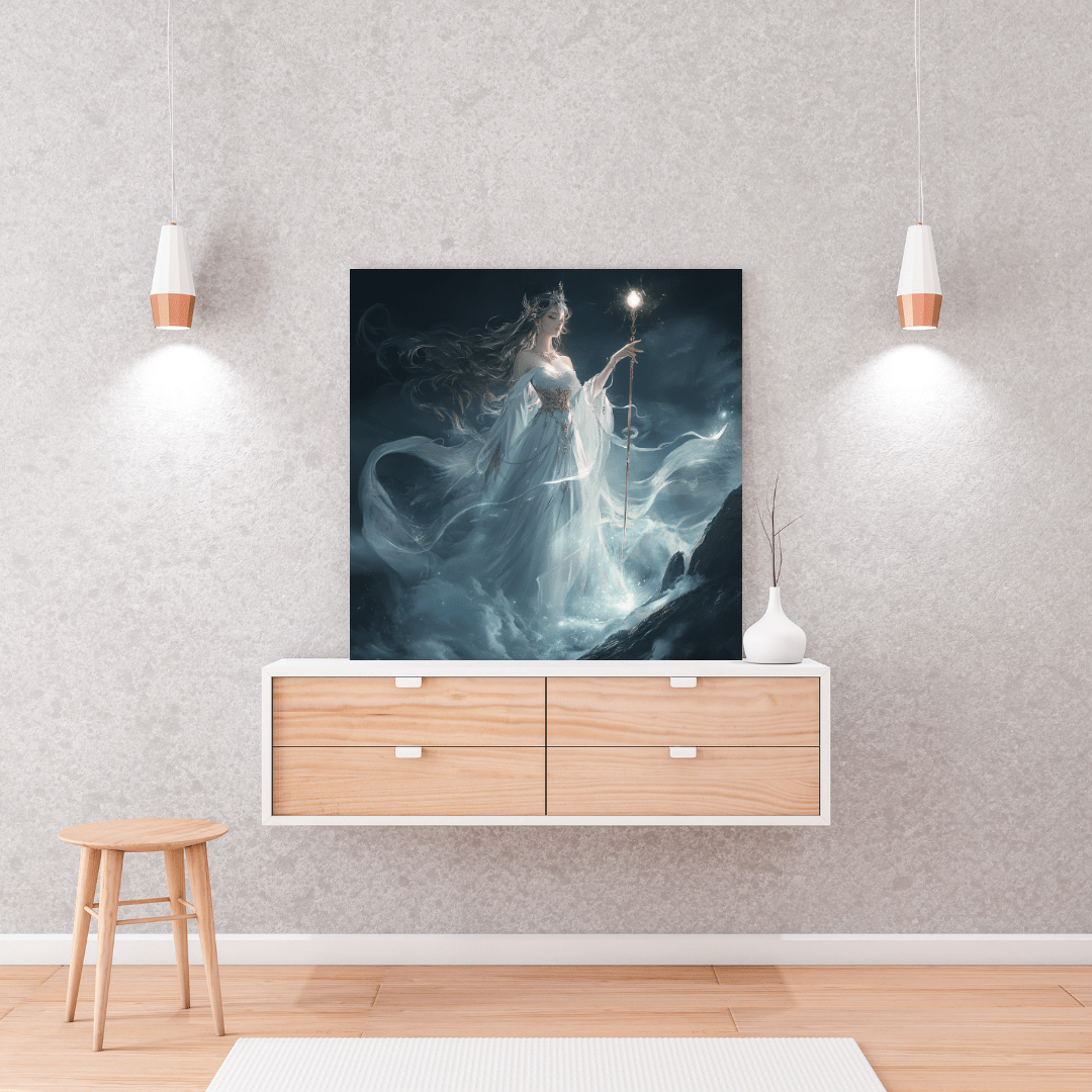 Enchantress of the Mist - Fantasy Wall Art - Aestheticanvas