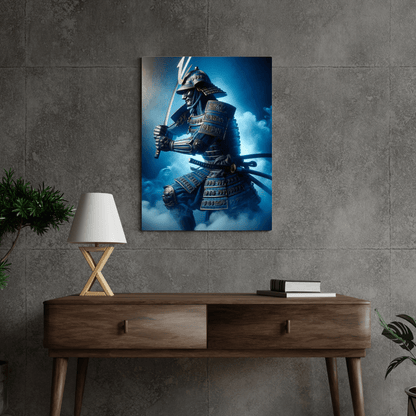 Epic Samurai Warrior Armour - Japanese Wall Art - Aestheticanvas