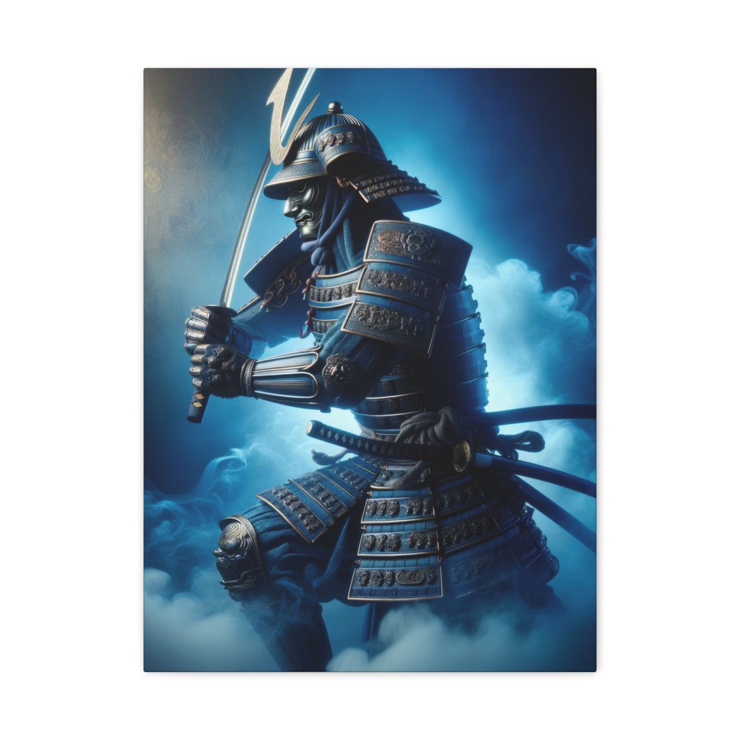 Epic Samurai Warrior Armour - Japanese Wall Art - Aestheticanvas