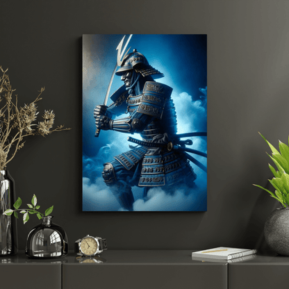 Epic Samurai Warrior Armour - Japanese Wall Art - Aestheticanvas