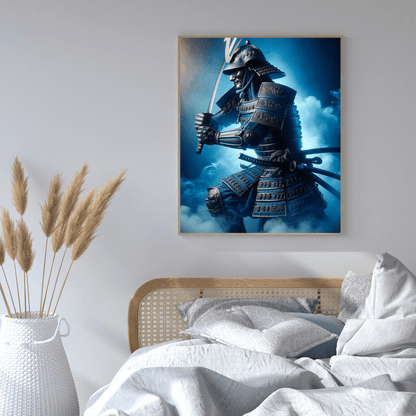 Epic Samurai Warrior Armour - Japanese Wall Art - Aestheticanvas