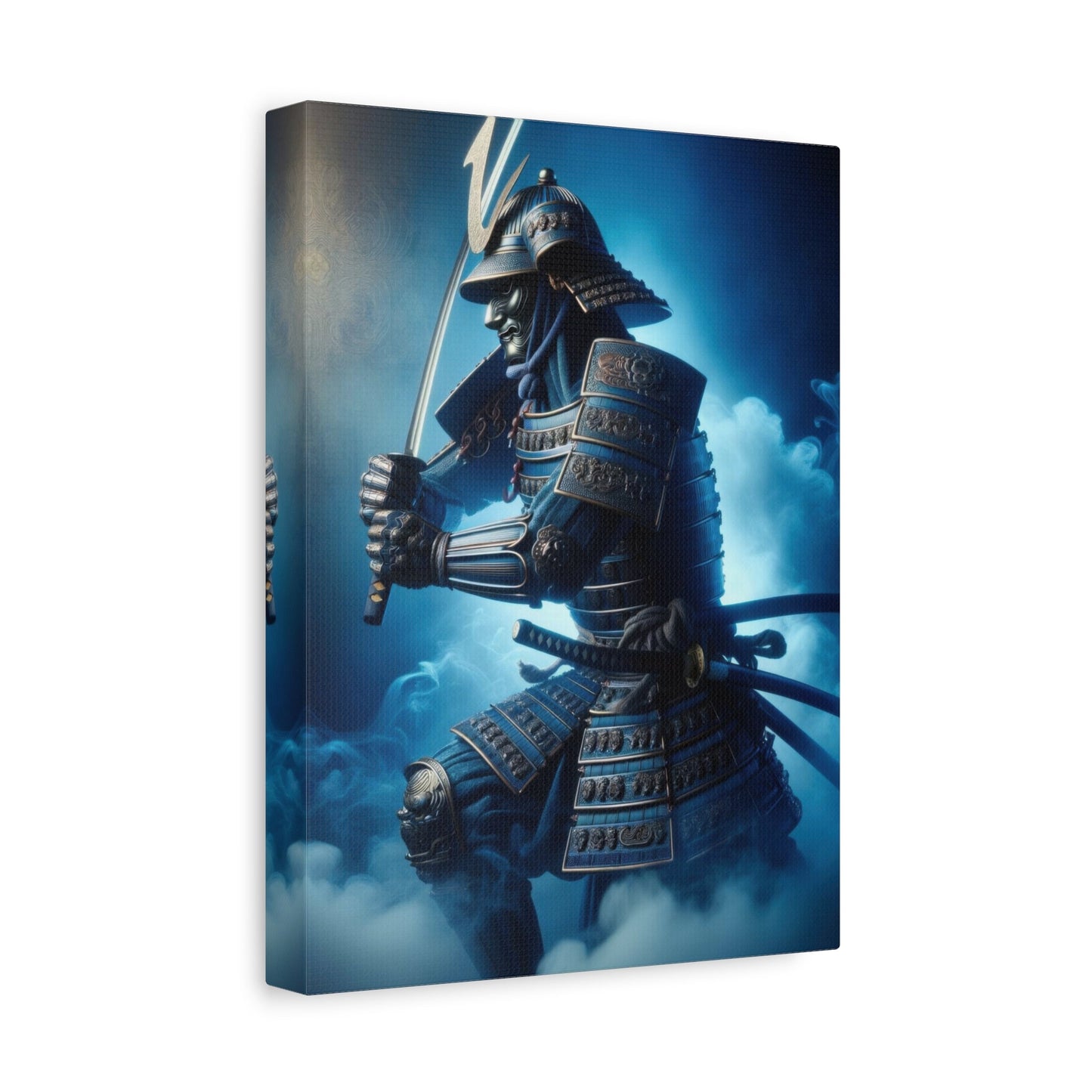 Epic Samurai Warrior Armour - Japanese Wall Art - Aestheticanvas