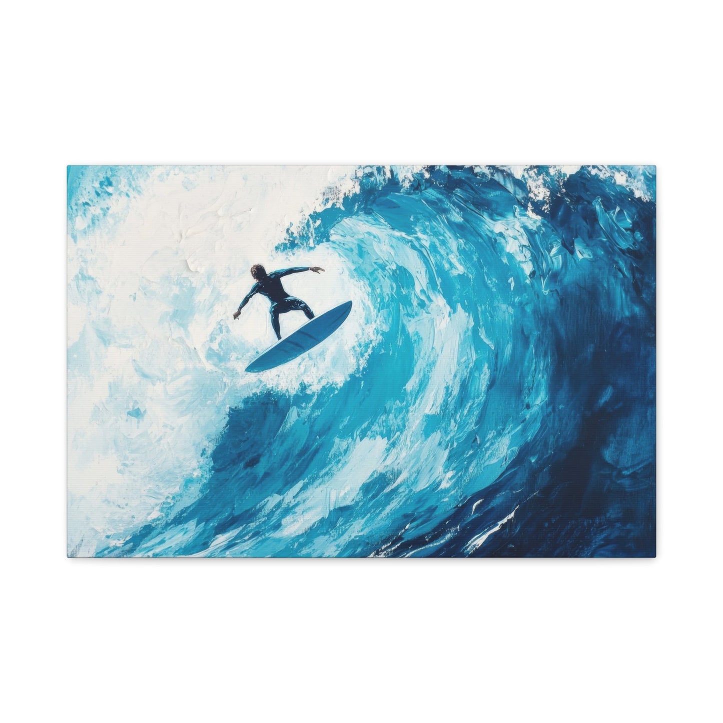 Epic Wave Rider - Surfing Wall Art - Aestheticanvas