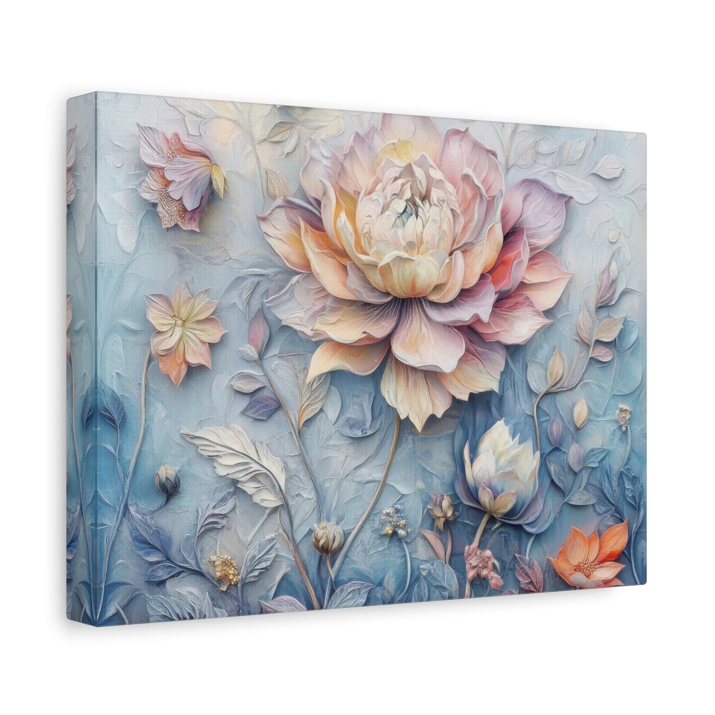 Ethereal Bloom Harmony - Flower Wall Art - Aestheticanvas