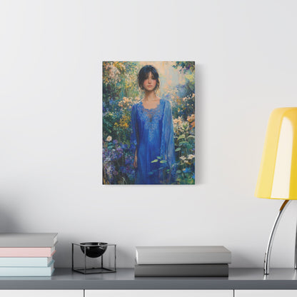 Ethereal Garden Beauty - Women Wall Art - Aestheticanvas