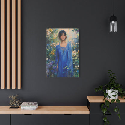 Ethereal Garden Beauty - Women Wall Art - Aestheticanvas