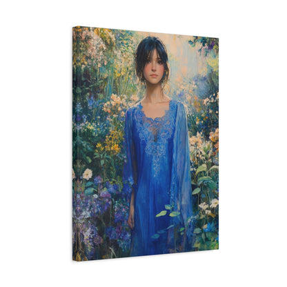 Ethereal Garden Beauty - Women Wall Art - Aestheticanvas