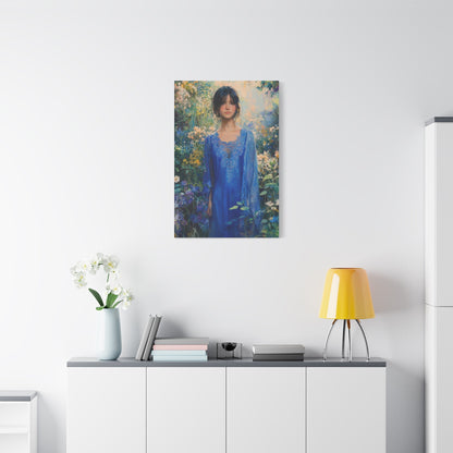 Ethereal Garden Beauty - Women Wall Art - Aestheticanvas