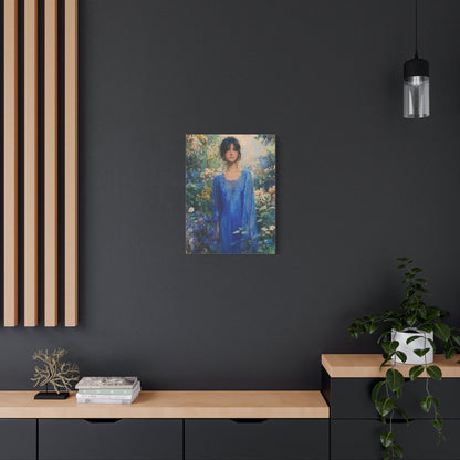 Ethereal Garden Beauty - Women Wall Art - Aestheticanvas