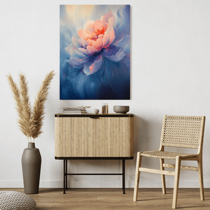 Ethereal Peony Dream - Flower Wall Art - Aestheticanvas