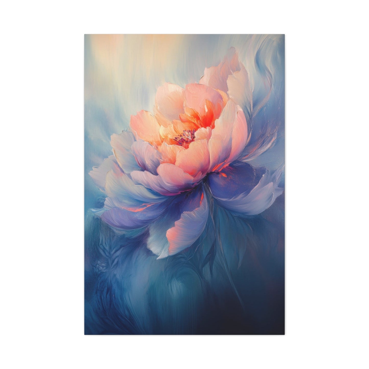 Ethereal Peony Dream - Flower Wall Art - Aestheticanvas