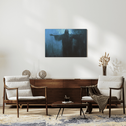 Ethereal Surrender - Spiritual Wall Art - Aestheticanvas