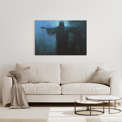 Ethereal Surrender - Spiritual Wall Art - Aestheticanvas