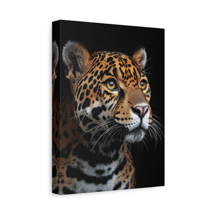 Fierce Jaguar Focus - Wildlife Wall Art - Aestheticanvas