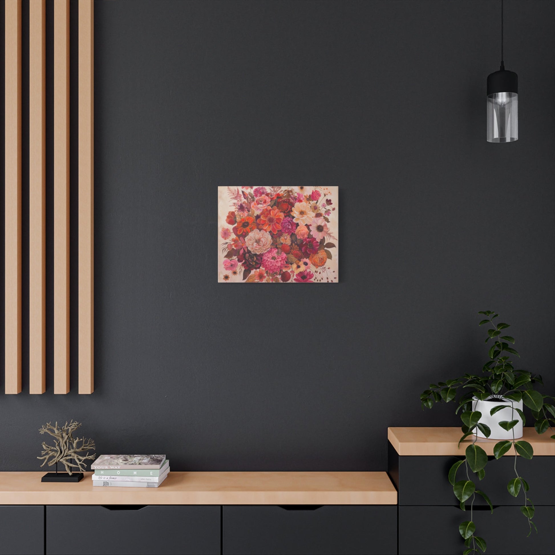 Floral Symphony of Colours - Flower Wall Art - Aestheticanvas