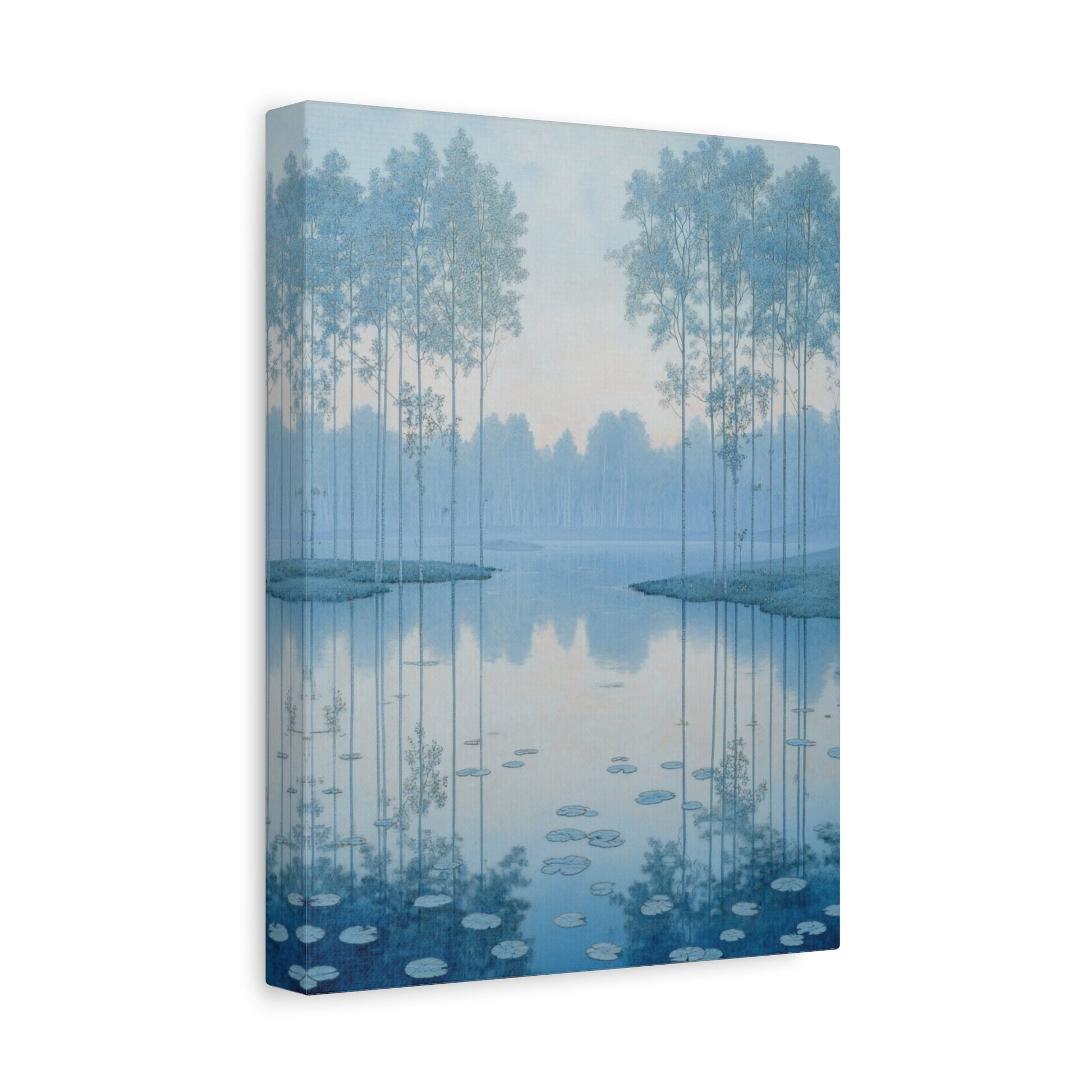 Forest Swamp Reflections - Landscape Wall Art - Aestheticanvas