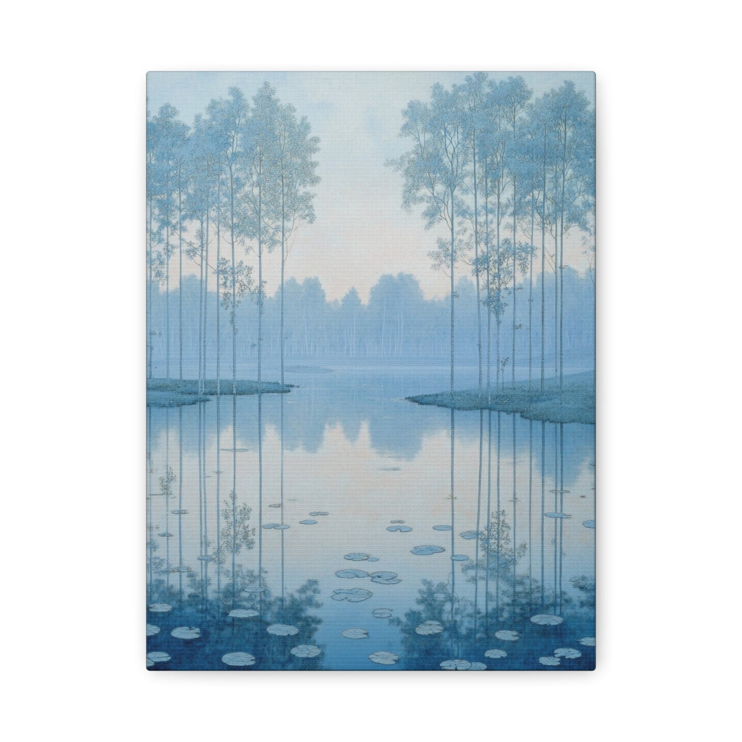 Forest Swamp Reflections - Landscape Wall Art - Aestheticanvas