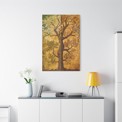 Four Seasons Tree - Limited Wall Art - Aestheticanvas