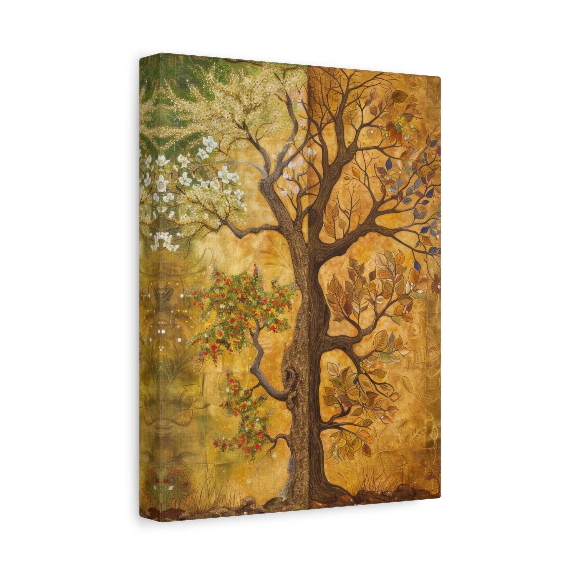 Four Seasons Tree - Limited Wall Art - Aestheticanvas